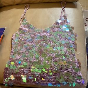 Gi and Jo purple knitted blouse